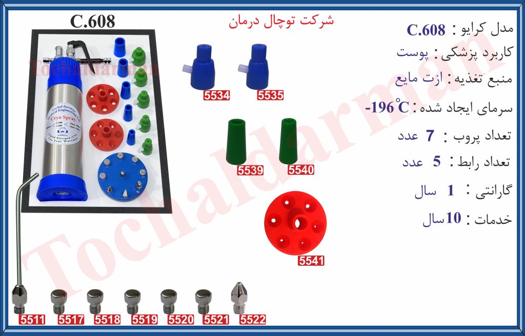 کرایو پوست 608